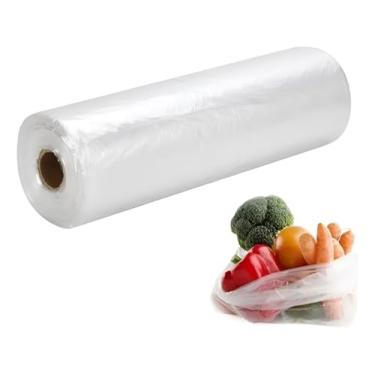 Imagem de Bobina Sacos Plásticos Picotada,Ideal para carnes, frutas, legumes e outros tipos de alimentos. Pode ser utilizado no Freezer, Microondas, Mercados (BOB/35X50)