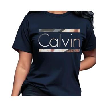 Imagem de Camiseta Casual De Algodão Feminina De Verão Com Decote Redondo E Mang