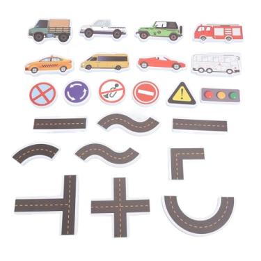 Imagem de Fabater Adesivos de Brinquedos de Banho para Crianças Premium EVA Conjunto de Quebra-cabeça de Cidade Em Miniatura para Diversão Interativa Segura na Hora do Banho, Crianças