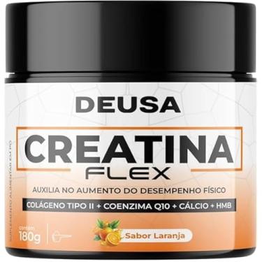 Imagem de Creatina Sênior Coenzima Cálcio Colágeno Tipo 2 180g Sabor