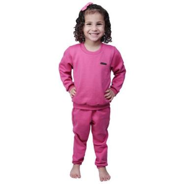Imagem de Conjunto moletom juvenil e infantil do 1 ao 16 - Turbulencia, Rosa pin
