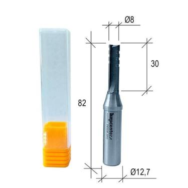 Imagem de Fresa Router CNC Corte Ø8 x AC 30mm x HØ12,7mm x 3 Cortes - hzp Center
