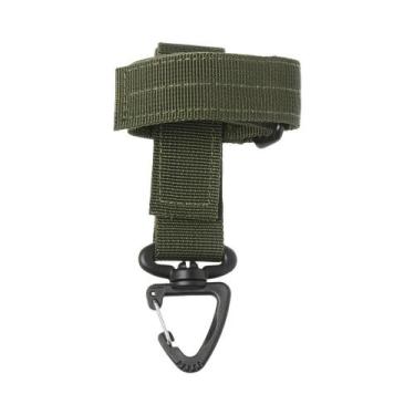 Imagem de Porta-Chaves Tático De Nylon Molle Com Bolsa De Webbing Para EDC E Equ