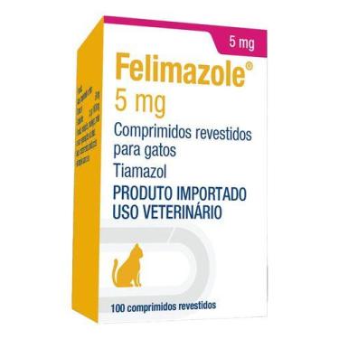 Imagem de Comprimidos Felimazole 5 Mg Contém 100 Comprimidos VAL 30.04.26 - DECH