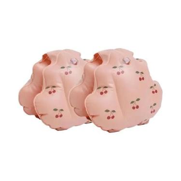 Imagem de Boias Infláveis Para Piscina, Braçadeiras Flutuantes, Círculo De Nataç