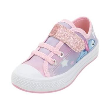 Imagem de Tênis Disney Infantil Menina Autolocante Personagem Stitch-Feminino