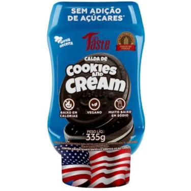 Imagem de Calda Para Sobremesa Sabor Cookies and Cream 335g - Mrs Taste