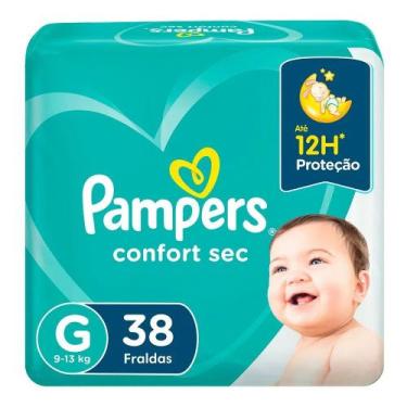 Imagem de Fralda pampers confort sec g c/38 