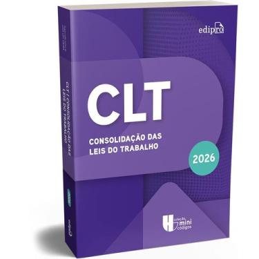Imagem de Livro - Clt 2026 - Consolidação das Leis do Trabalho