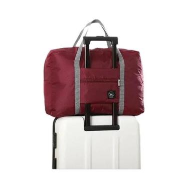 Imagem de Bolsa De Viagem Dobrável Leve De Grande Capacidade Para Mulheres E Men