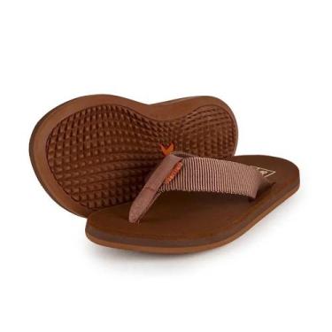 Imagem de Chinelo Kenner Legend Pro Masculino  Conforto e Estilo  Marrom e Bege 