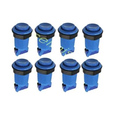 Imagem de Botão De Joystick Para Máquina De Arcade Neo Geo 28mm, 8 Peças, Estilo