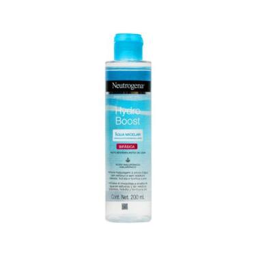 Imagem de Água Micelar Bifásica Demaquilante Neutrogena Hydro Boost, 200ml