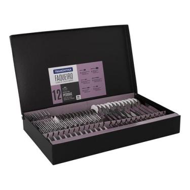 Imagem de Faqueiro Churrasco Pacific Em Aço Inox 72 Peças Tramontina, Inox, 72