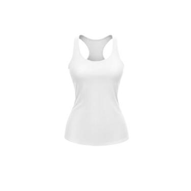 Imagem de Camiseta Feminina Regata Nadador Dry Fit Slim Fit Academia - Trendixx,