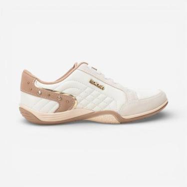 Imagem de Tênis Kolosh Casual Marfim, Marfim, Branco, Champagne, 37