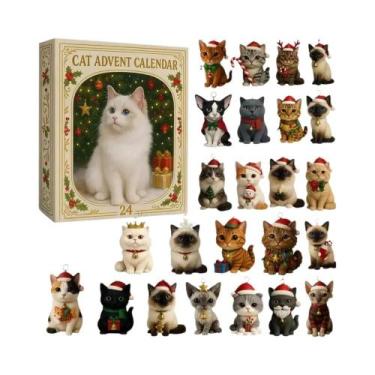 Imagem de Calendário Do Advento De Natal 2025 Com 24 Dias, Decoração De Árvore C