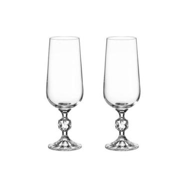 Imagem de Taça de Cristal Bohemia Para Cerveja 280 ml Claudia 2 Peças - Bohemia 