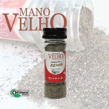 Imagem de Pimenta do Reino Integral e Orgânico - Mano velho 60g, Pimenta do Rein