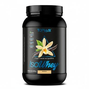 Imagem de Whey Protein Isolado Pote 900G Topway Suplemento Alimentar-Unissex