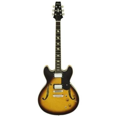 Imagem de Guitarra Elétrica Aria Pro II TA-CLASSIC com Corpo em Maple Oco e Captadores Classic Po...