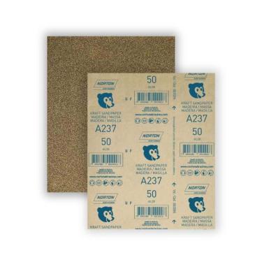 Imagem de Lixa para Madeira 50 para Acabamento em Superfícies com Rolo 45M X 12CM Pacote 50 Peças...