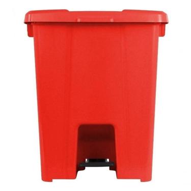 Imagem de Lixeira Kit 4 Cesto Plástico Quadrado 30L em Polipropileno para Cozinha e Banheiro