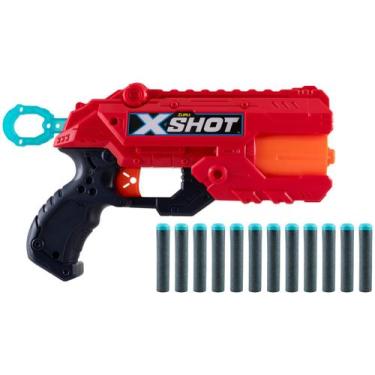 Imagem de Lançador de Dardos X-Shot Red TK6 Candide - 9 Peças
