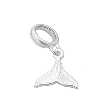 Imagem de Berloque Praia em Prata Legítima 925 - MIT Joias, Rabo de baleia