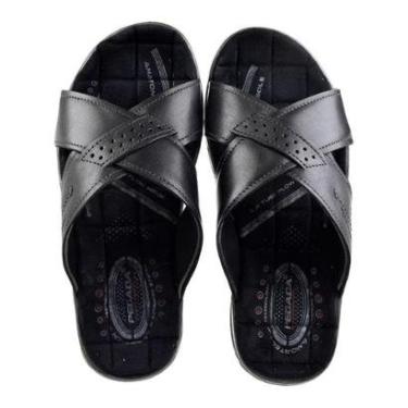 Imagem de Chinelo Pegada Anilina Preto Masculino 44-Masculino