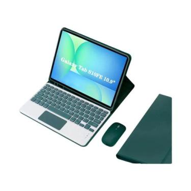 Imagem de Capa Com Teclado Para Samsung Galaxy Tab S10 FE 10.9 Polegadas SM-X520