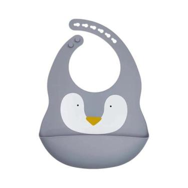 Imagem de Babadores De Silicone Ajustáveis E Impermeáveis Para Bebês, Macios E C