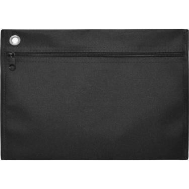 Imagem de Pasta Malote Nylon 30x22cm Preto Horizontal 3unid - Reflex