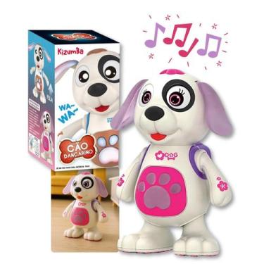Imagem de Cachorro Robô Boneco Dançarino Movimento Mexe Com Som E Luz Dança Brin