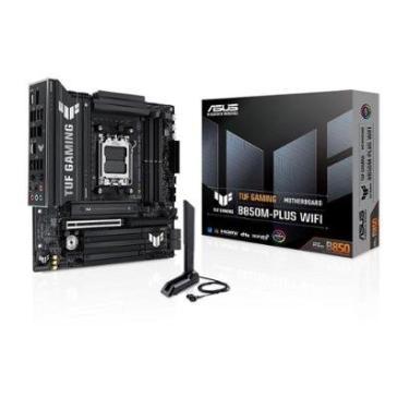 Imagem de Placa Mãe ASUS TUF B850M-PLUS WIFI, AMD AM5 , m-ATX, DDR5, Wi-fi 6e, - TUF GAMING B850M...