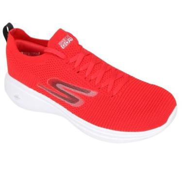 Imagem de Tênis Skechers Go Run Fast Brisk Day Ref: 128186 Feminino, 34, Vermelh