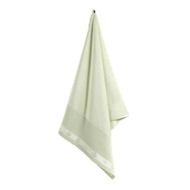 Imagem de Toalha Banho Dohler Jacquard Para Bordar Baby Classic Coroa, VERDE