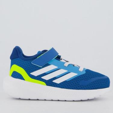 Imagem de Tênis Adidas Runfalcon 5 Infantil Azul, 17