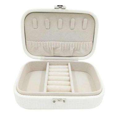 Imagem de Porta joias 15x10cm plast - off white - PPSHOP