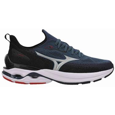 Imagem de Tênis Mizuno Wave Mirai 8 Masculino - Petróleo/Preto