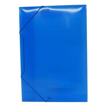 Imagem de Pasta escolar 30mm soft polibras cor:azul, AZUL