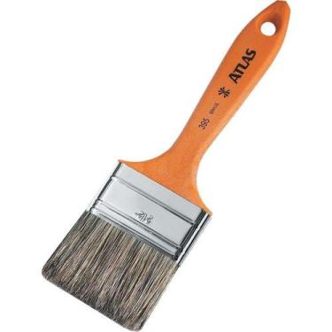Imagem de Pincel 3/4 Atlas Para Pintura Em Tintas Látex E Acrílicas Com Cerdas D