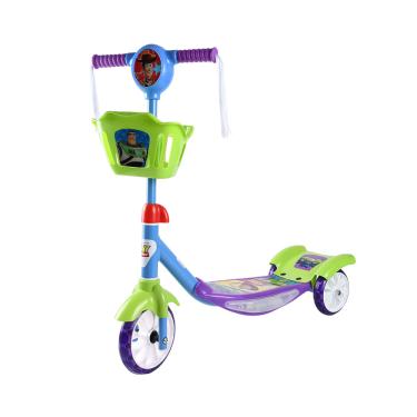 Imagem de PATINETE 3R COM LED E SOM TOY STORY COM LED, SOM E CESTINHA - BRINK+