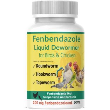 Imagem de Antiparasitário Líquido Petcci Fenbendazol 30ml para Aves