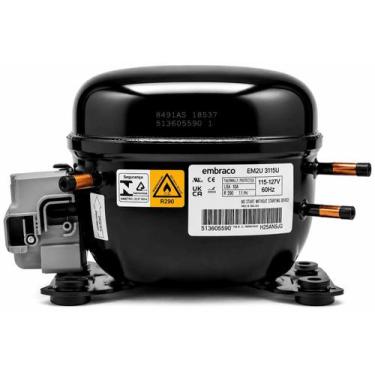 Imagem de Compressor Embraco 1/4+ HP R290 127V EM2U3115U