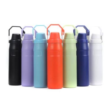 Imagem de Garrafa Térmica AeroLight Transit, garrafa isolada em vácuo para café, chá e bebidas, em aço inoxidável leve, 800ml, azul claro