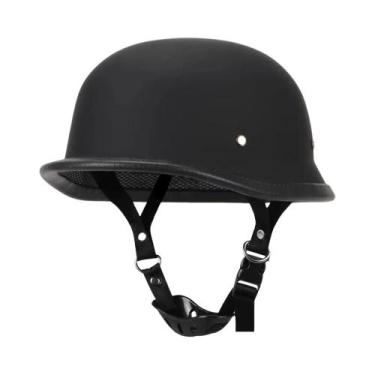 Imagem de Capacete Retro Para Motocicleta Certificado Pelo DOT, Equipamento Para