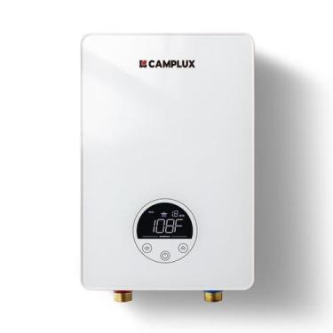 Imagem de Aquecedor de Água CAMPLUX 6kW Sem Tanque 240V Instantâneo - CAMPLUX EN