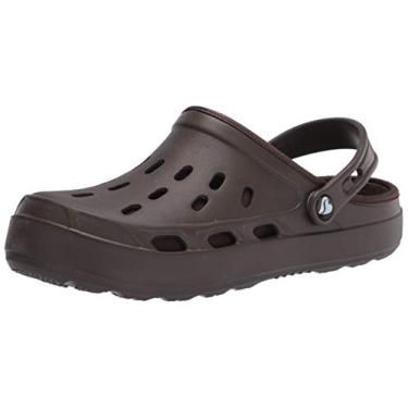 Imagem de Skechers womens Cali Gear Swifters Molded W/ Sherpa Lining Clog, Chocolate, 6 US
