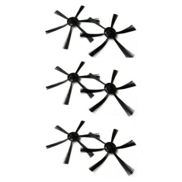 Imagem de Escovas Escovinha Para Aspirador Robô Compatível Wap Multilaser Obaduster Mondial (3 Pares)
